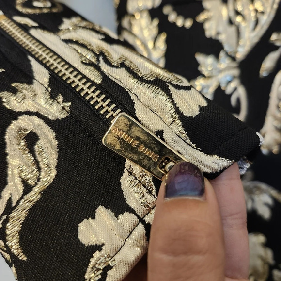 Anine Bing Brocade Foil Mini Dress - Picture 4 of 13